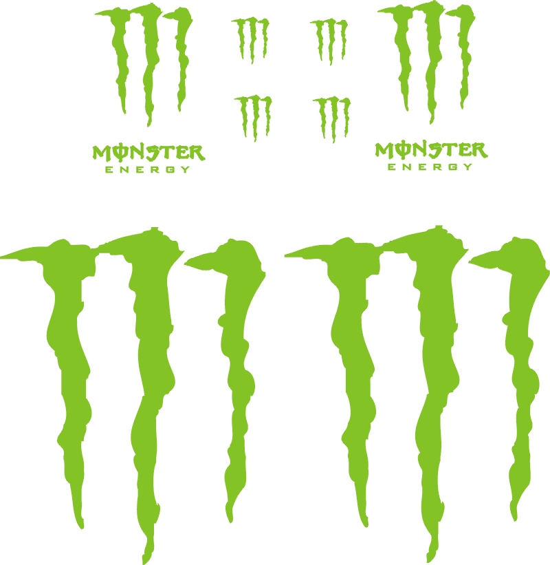 Наклейки монстр. Наклейки Монстер. Monster Energy когти. Когти Монстер наклейка. Наклейка монстра с когтями.