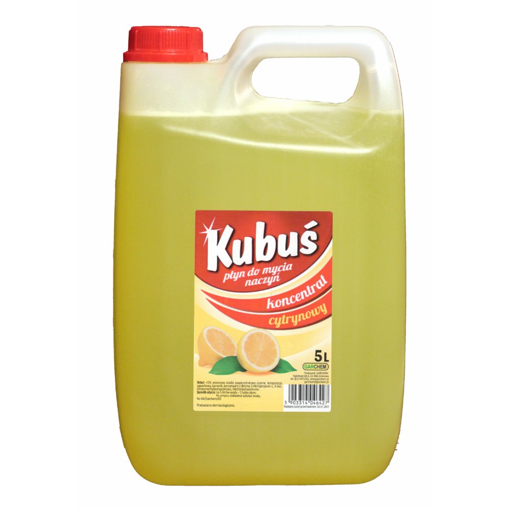 

Płyn Do Naczyń Kubuś 5L Cytrynowy! Tani I Dobry!