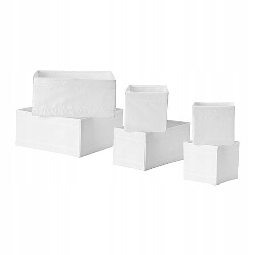 

Ikea Skubb Pojemniki Pudełka Zestaw 6 szt.