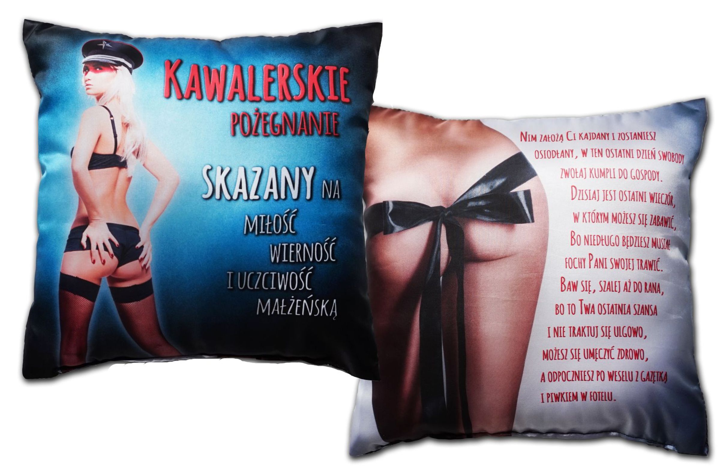 

Poduszka na Wieczór Kawalerski panieński na Ślub