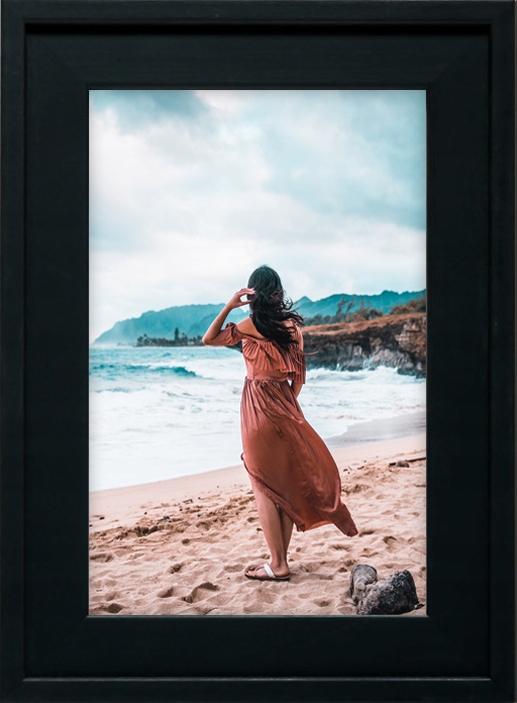 

Ramka Na Zdjęcia Czarna Rama Drewniana 21x30