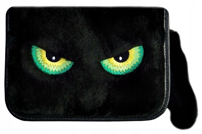 PIÓRNIK ROZKŁADANY OCZY KOTA KOCIE SOWY FUTERKO Marka Inna