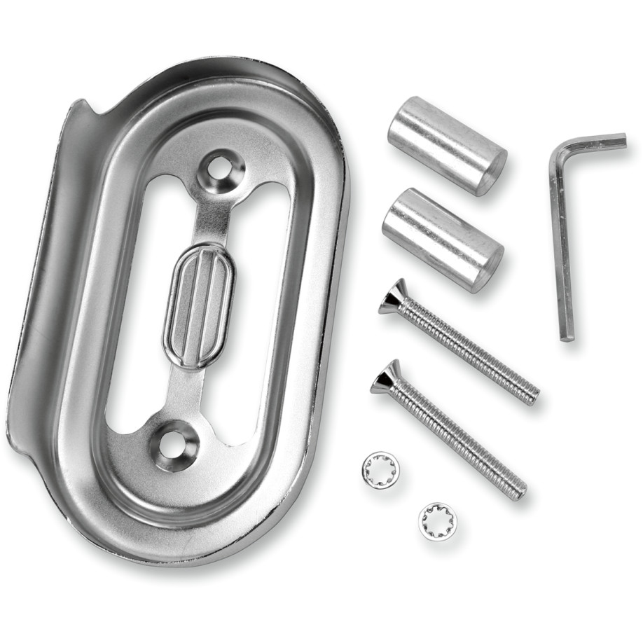 74577-97 - КРЫШКА РЕГУЛЯТОРА HARLEY DYNA ХРОМИРОВАННАЯ 91-03