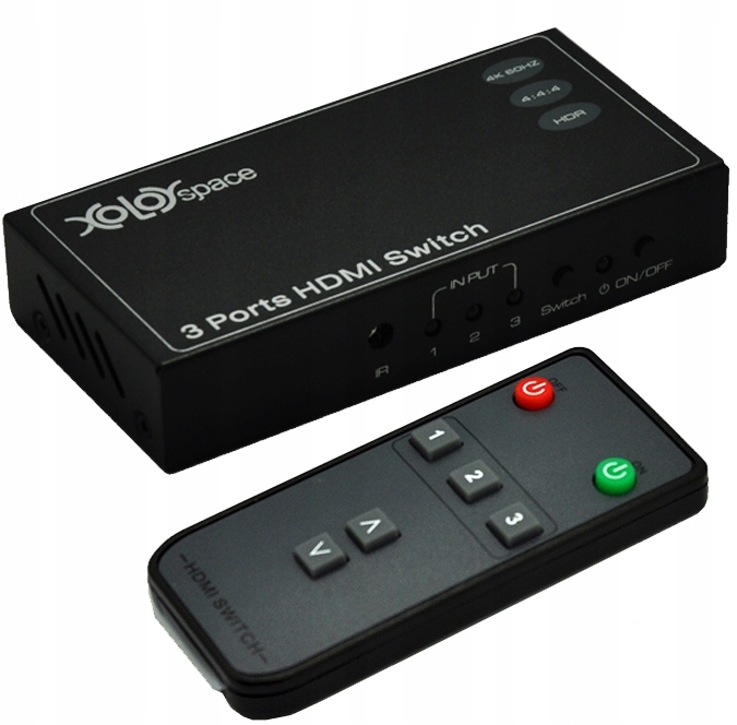 

Przełącznik Switch Hdmi 3x1 4K Hdcp Uhd Pilot! Hdr