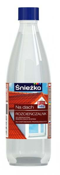 

Śnieżka na dach Rozcieńczalnik Rozpuszczalnik 0,5L