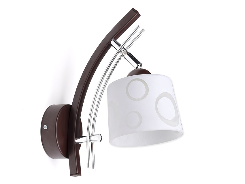 

Lampa ścienna kinkiet 1xE27 klosz szklany walec