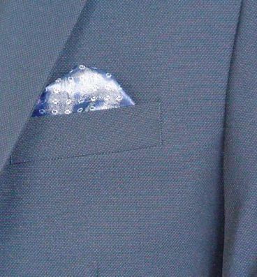 MODNY GRANATOWY GARNITUR R60/106/182 SLIMFIT TK260 Fason slim