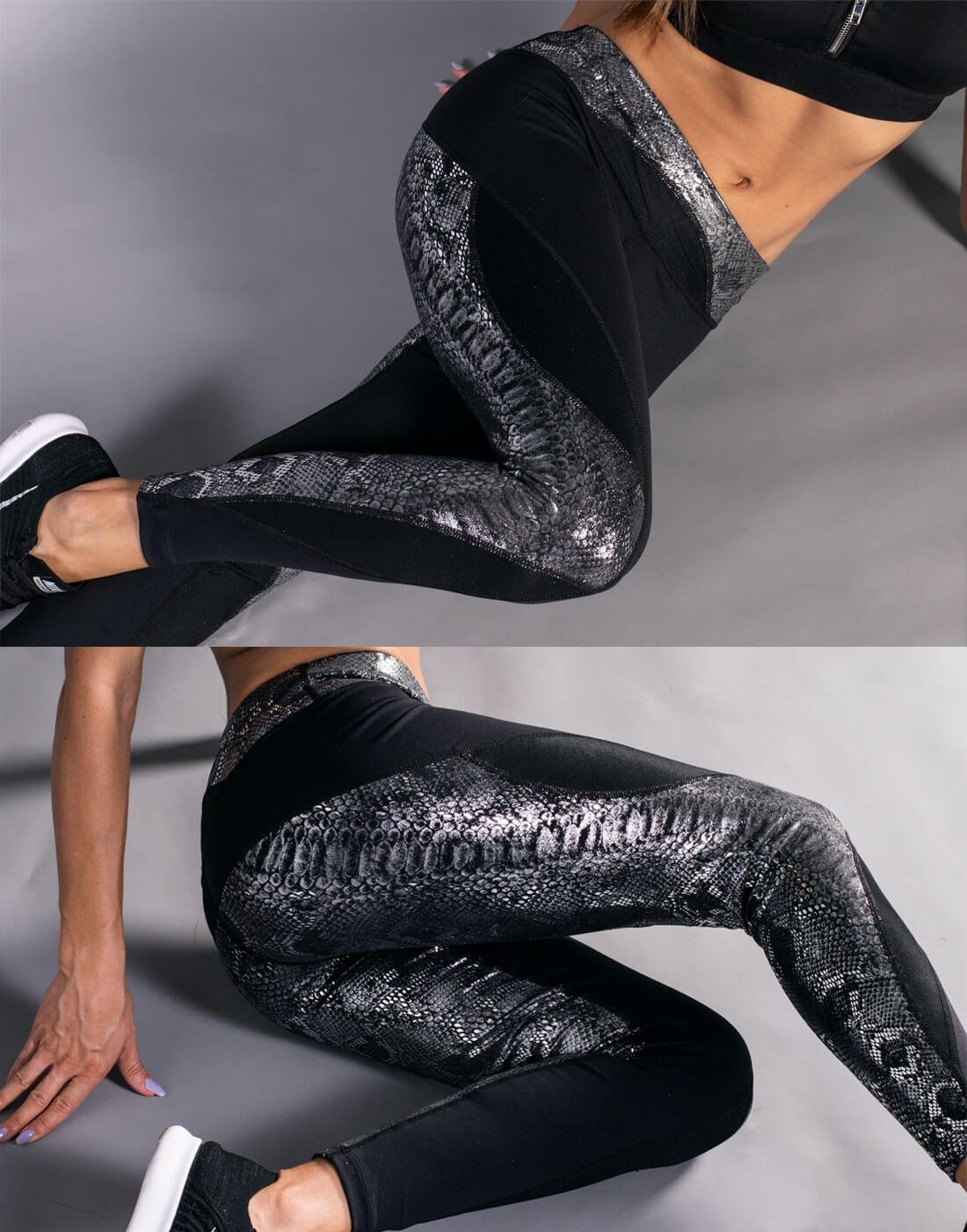 LEGGINSY SHAPESTAR - LUXURY SNAKE S Marka inna