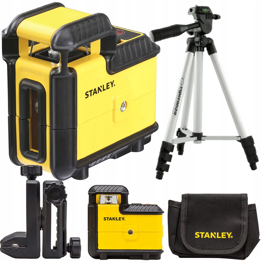 

Stanley Laser Krzyżowy Poziomica CROSS360 Statyw