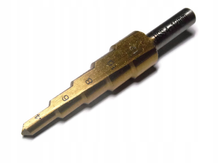 

Wiertło Stożkowe Stopniowe Hs Tytan 4-12mm Wiertła