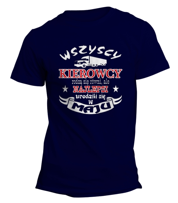 

koszulka Kierowcy Rodzą Się W Maju roz.XL