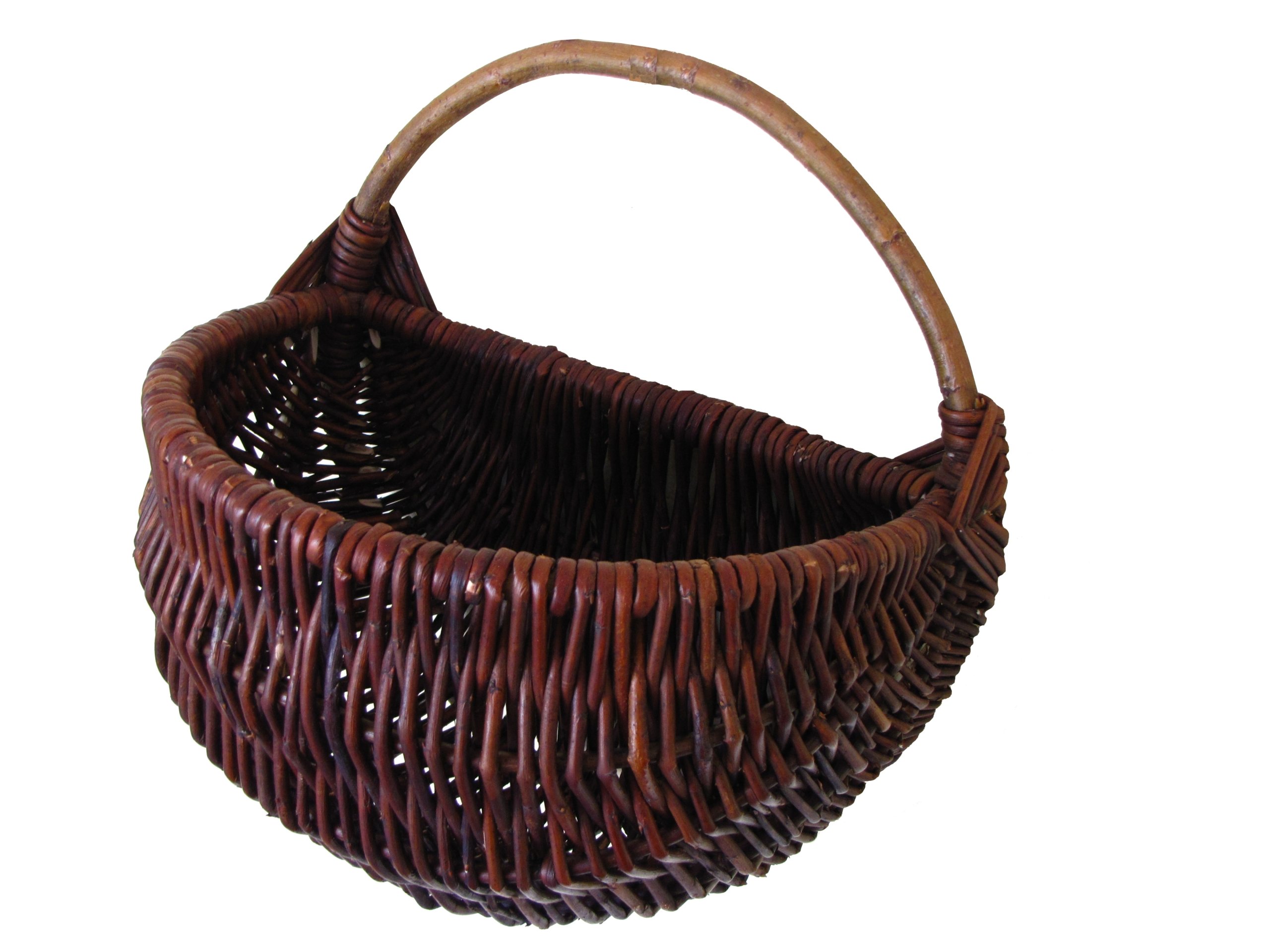

kosz na kwiaty- naścienny. Wiklina 34cm