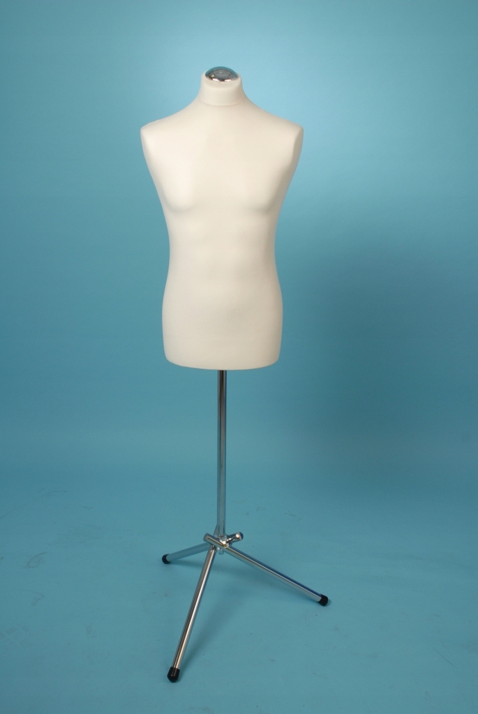 Manekin krawiecki męski barczysty na stojaku metal Rodzaj męski