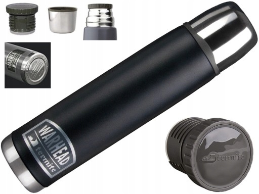 TERMOS TERMITE WARHEAD 350 ml 0,35 l. szary Marka Termite