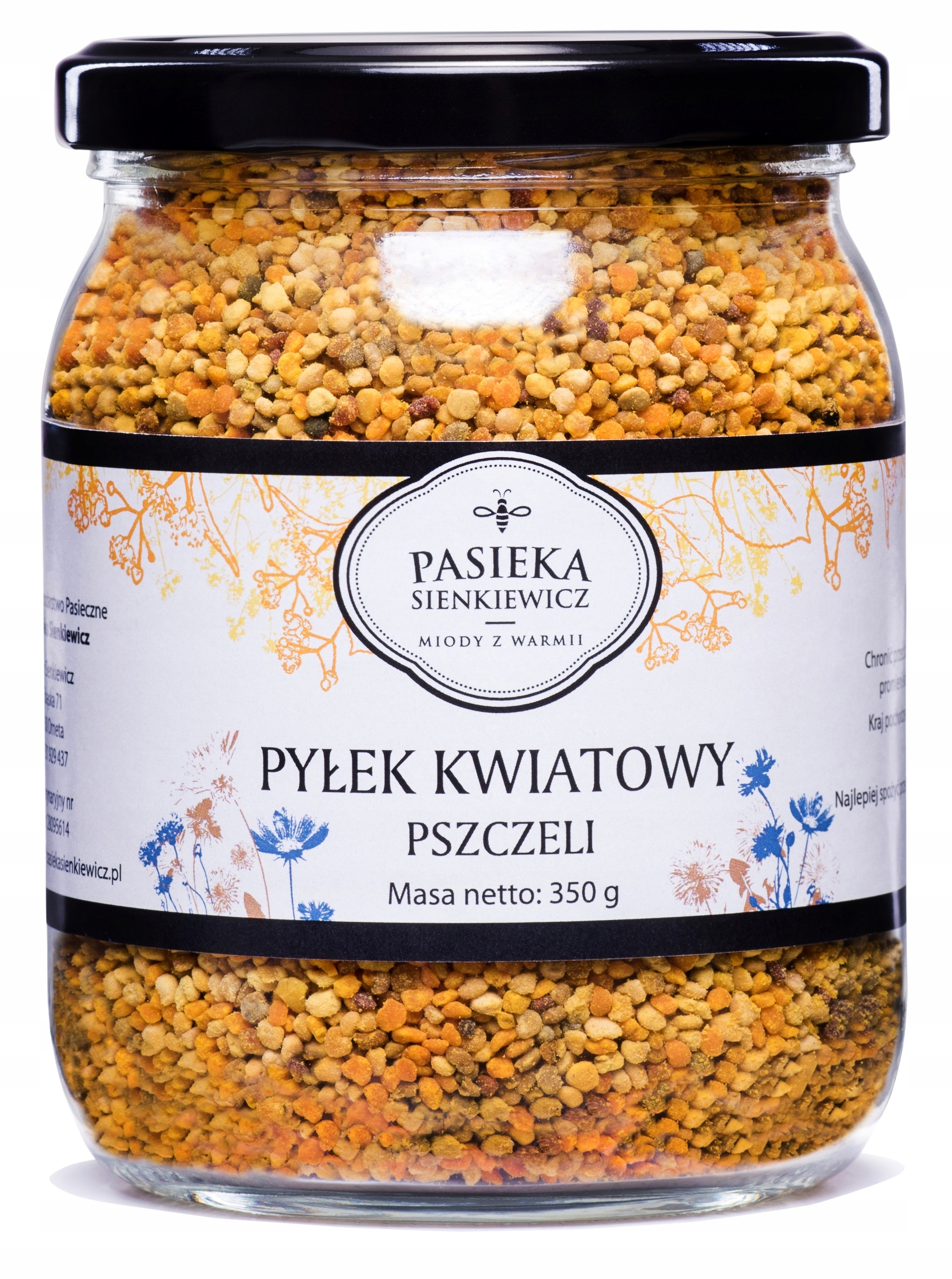 Levně 2x Pasieka Sienkiewicz Včelí květový pyl 350 g