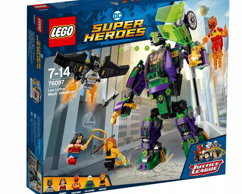 Lego 76097 @@ Střet S Mechem Lexa @@ Justice L.