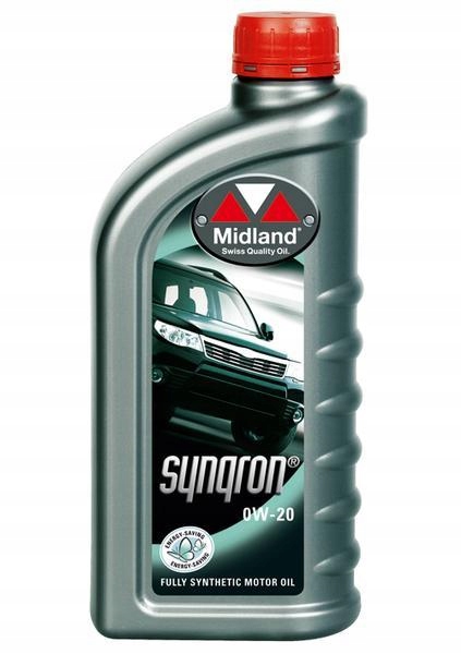

Olej Midland Synqron 0W20 1L Hybrid Swiss Made