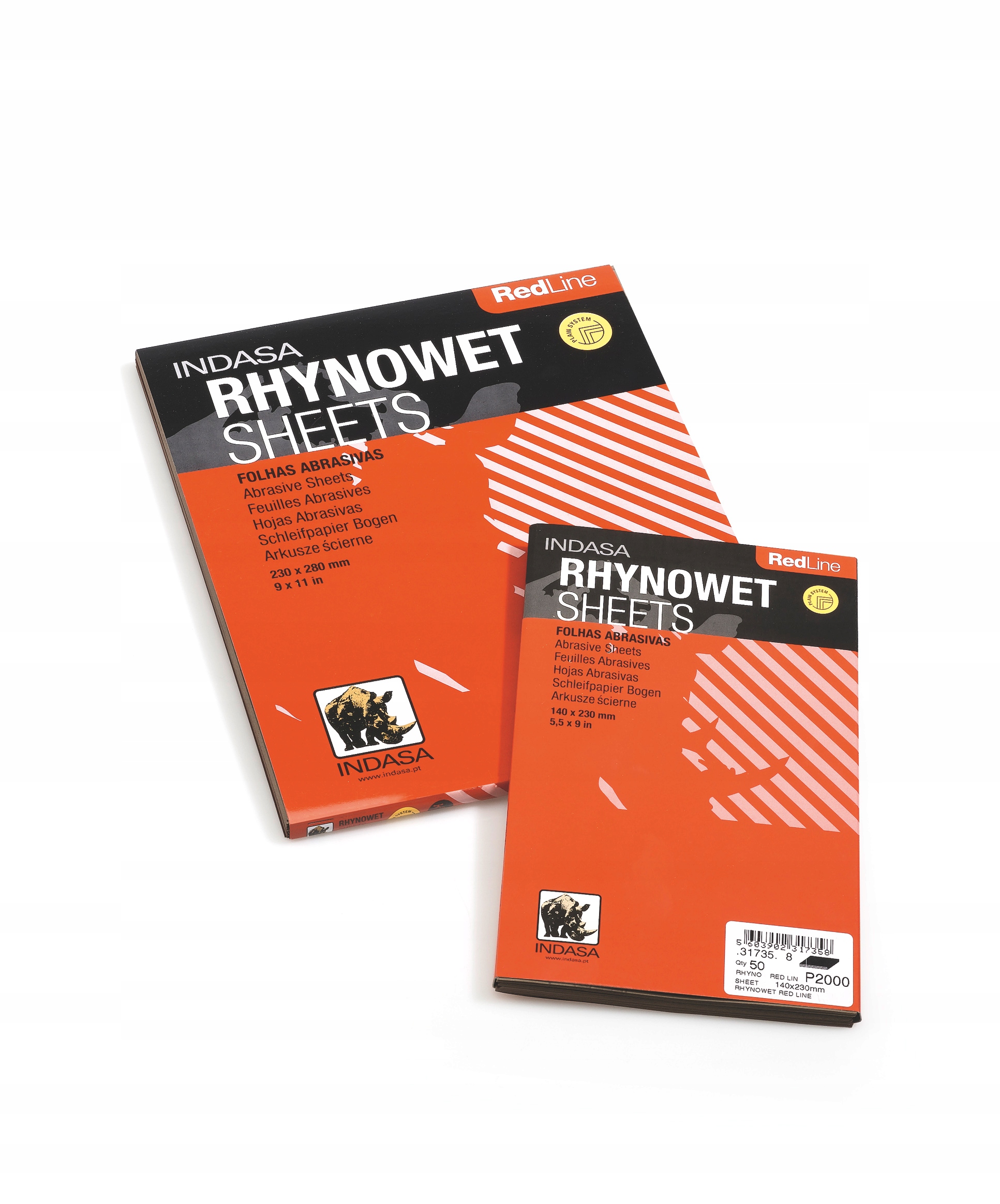 INDASA PAPIER WODNY RED LINE 230x280 P 120 Marka Indasa