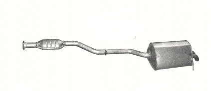 Глушники в зборі Mercedes CLK C209 1,8 Kompressor