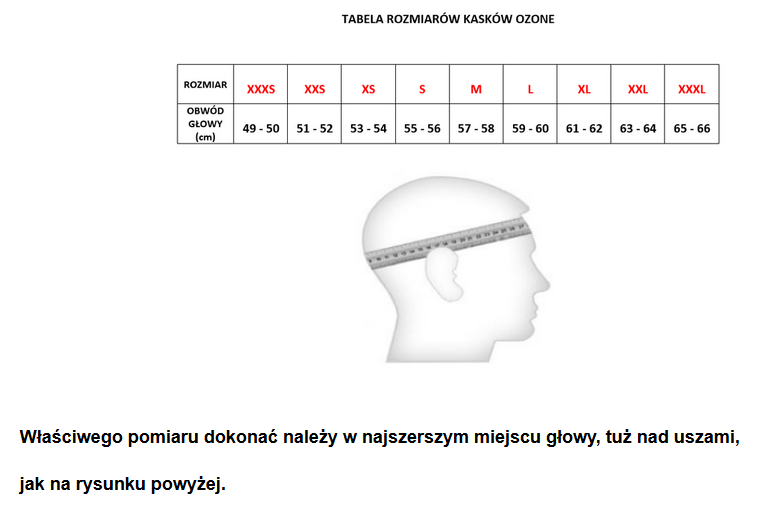 Kask systemowy szczękowy unisex OZONE FP-01 roz L Typ Szczękowe / Modułowe