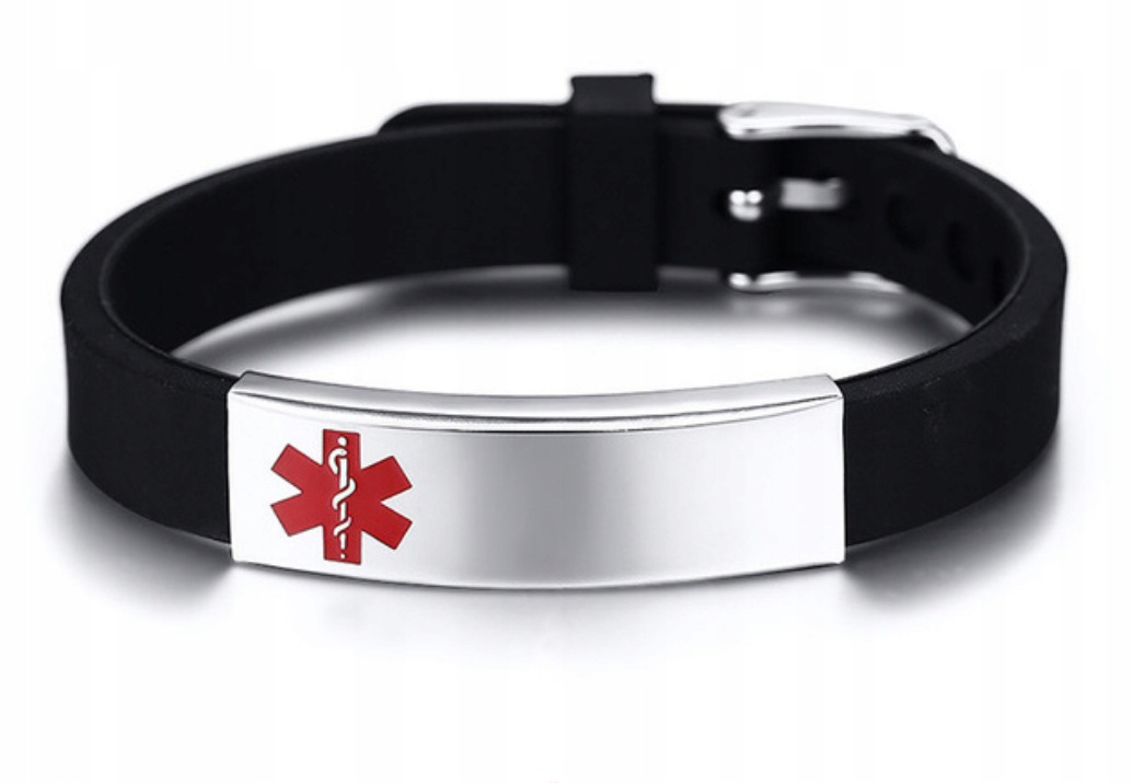 OPASKA ICE BRANSOLETKA RATUNKOWA ZE SWOIM GRAWEREM Splot Inny splot