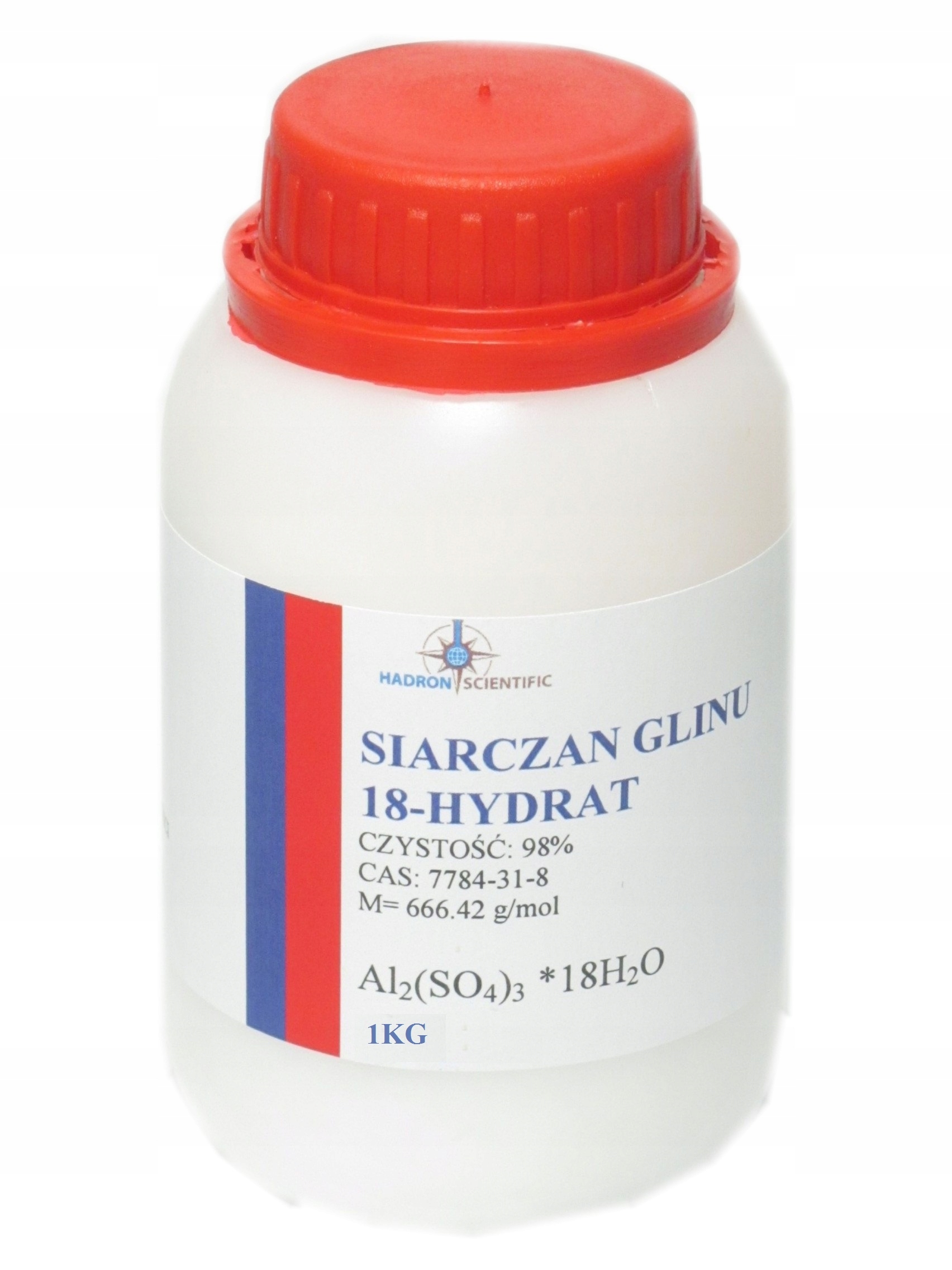 

Siarczan Glinu 18-HYDRAT Czysty 1KG E520