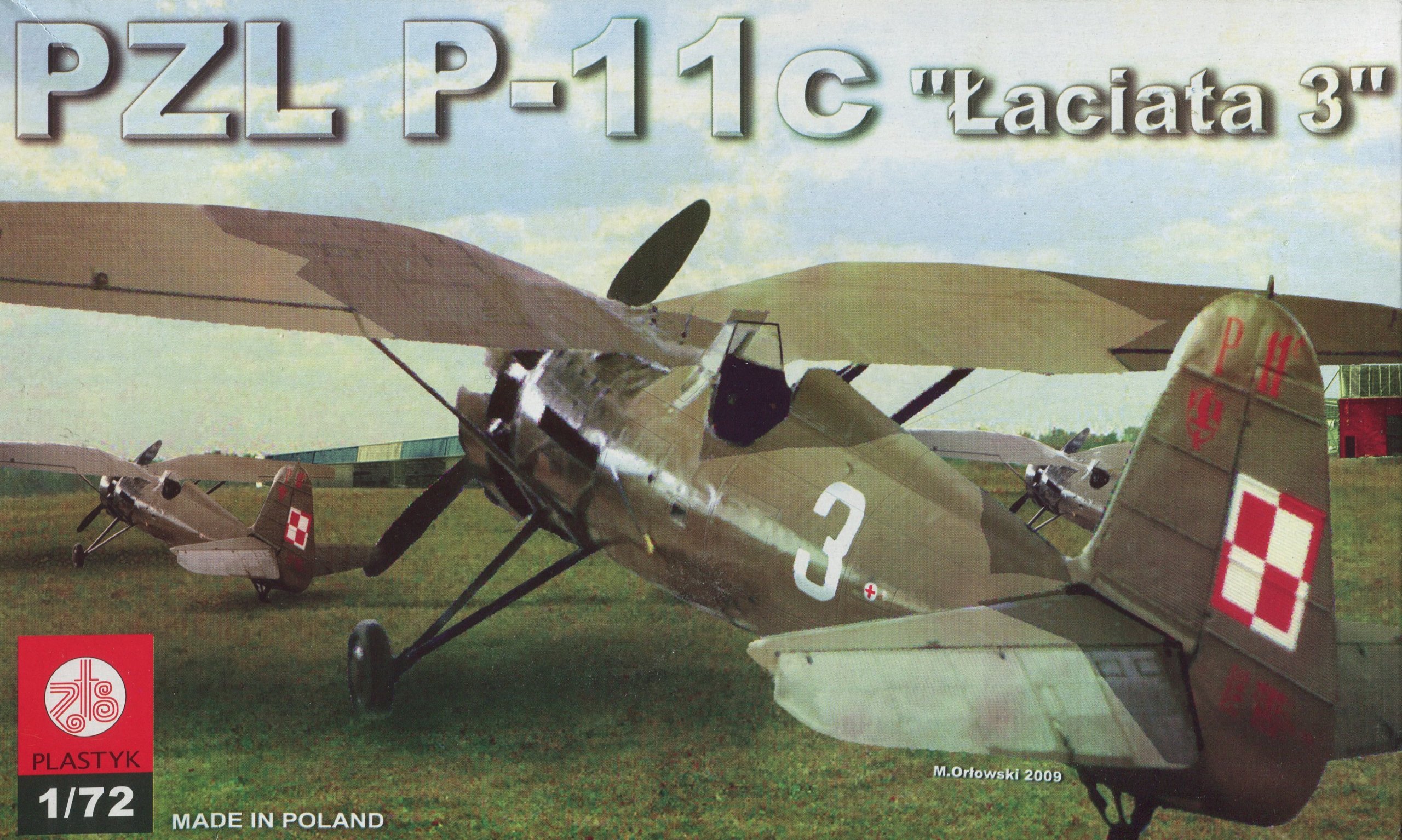 Pzl P-11c Łaciata 3, Plastyk S046