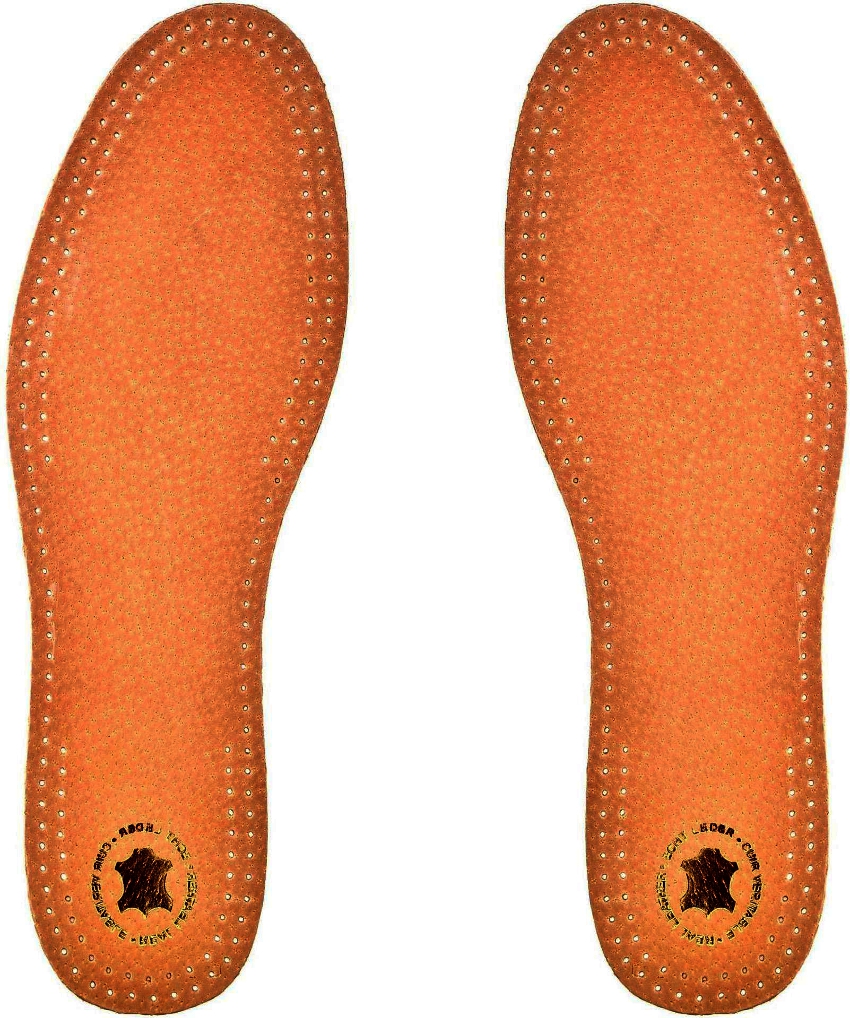 G10-73 WKŁADKI DO BUTÓW Z PODUSZKĄ SKÓRA BIEL - 38 Marka inna