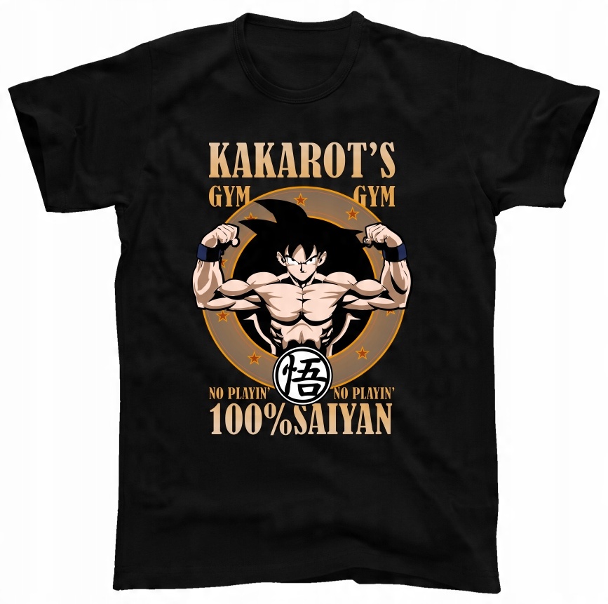 

Koszulka Dragon Ball Na Siłownie Kakarotto XXL
