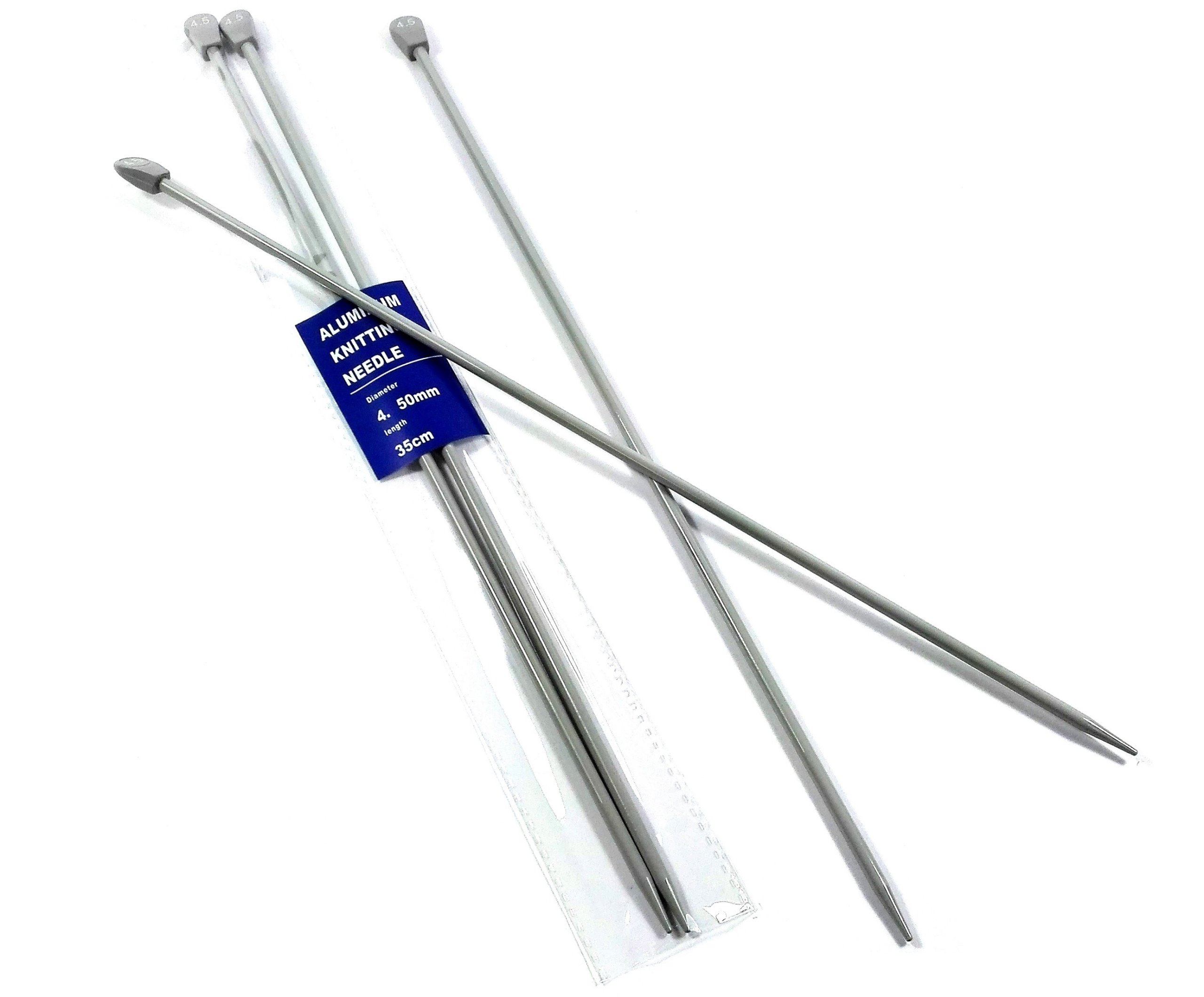 СПИЦЫ ПРЯМЫЕ ТЕФЛОН 4,5 мм для Рукоделия