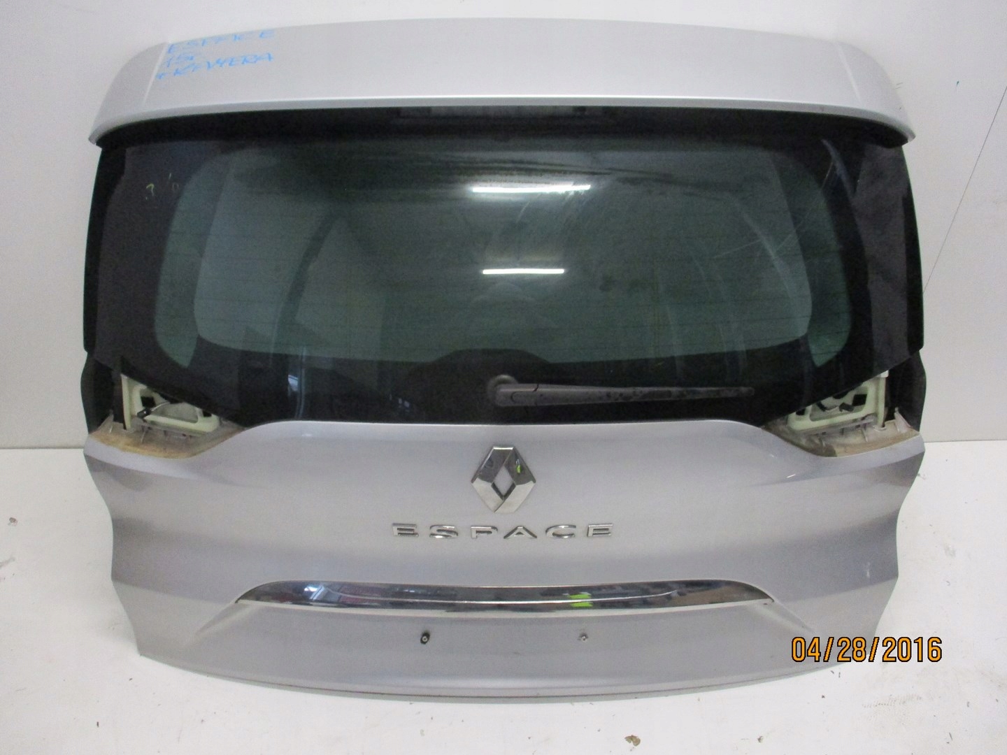 Klapa tylna RENAULT ESPACE KAMERA 15R