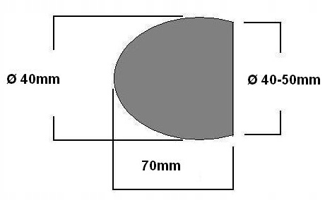WIATROCHRON MONACOR WS-3 GĄBKA MIKROFONOWA Kolor czarny