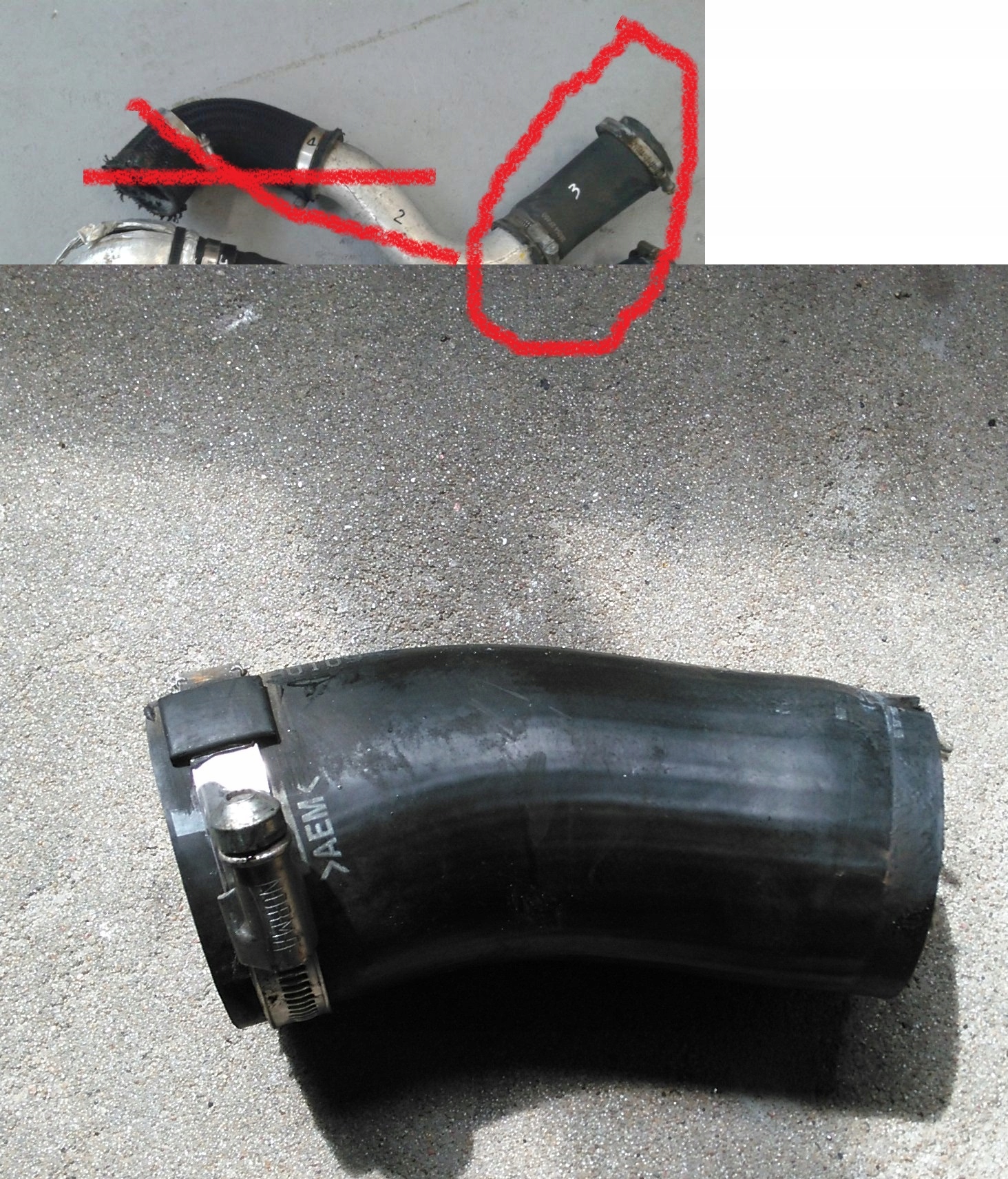 KIA SORENTO II 2009-14 2.0 CRDI ШЛАНГ ТРУБЫ