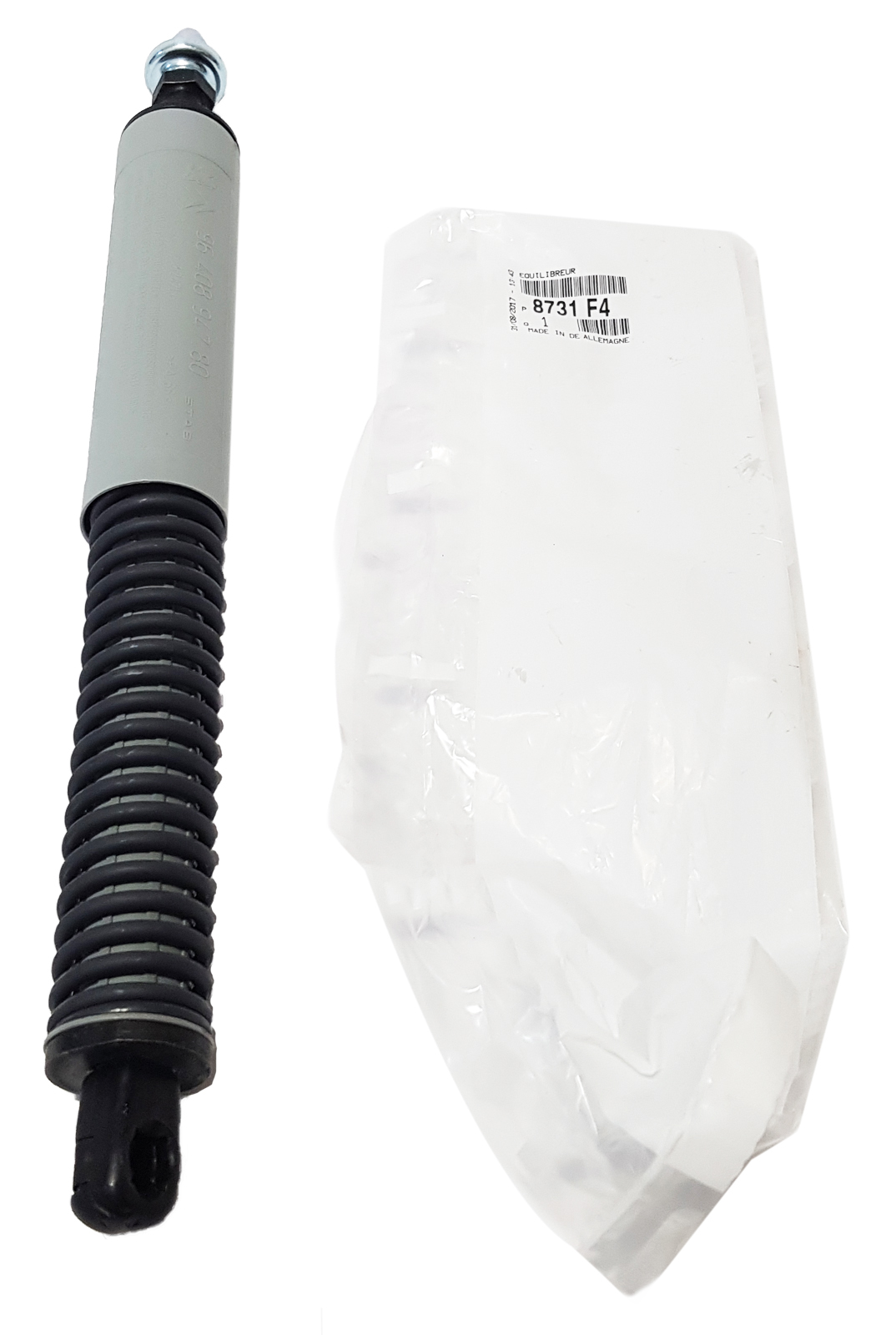 8731.F4 - Привід демпфер заслінки CITROEN C5 01-08 Універсал