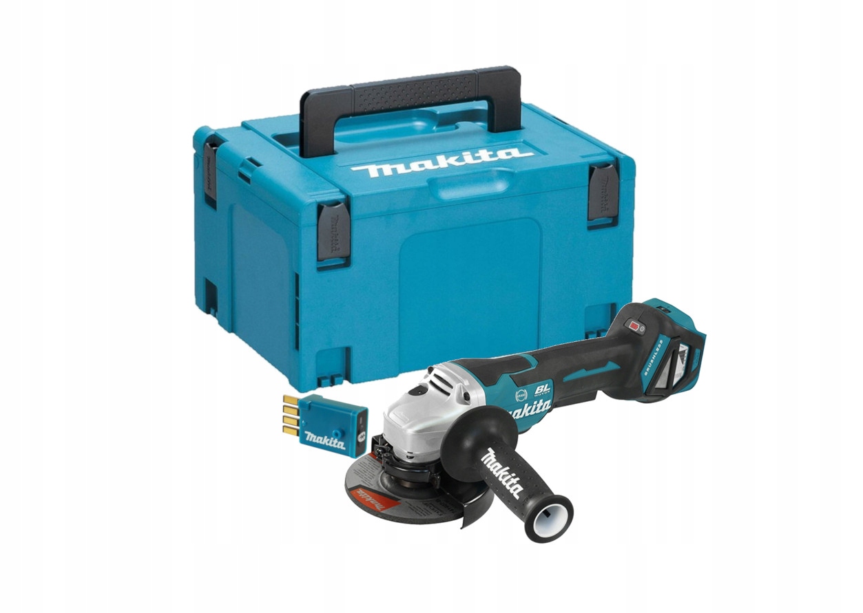 

Makita Szlifierka Kątowa DGA518ZJU Aws 18V 125mm