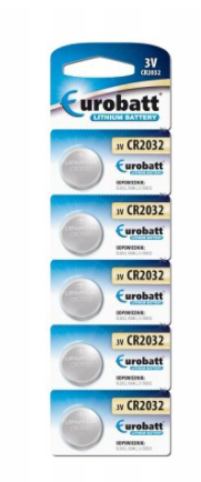 АККУМУЛЯТОРНАЯ БАТАРЕЯ EUROBATT GUZIKOWA LITOWA 3V CR2032 Kod producenta K1