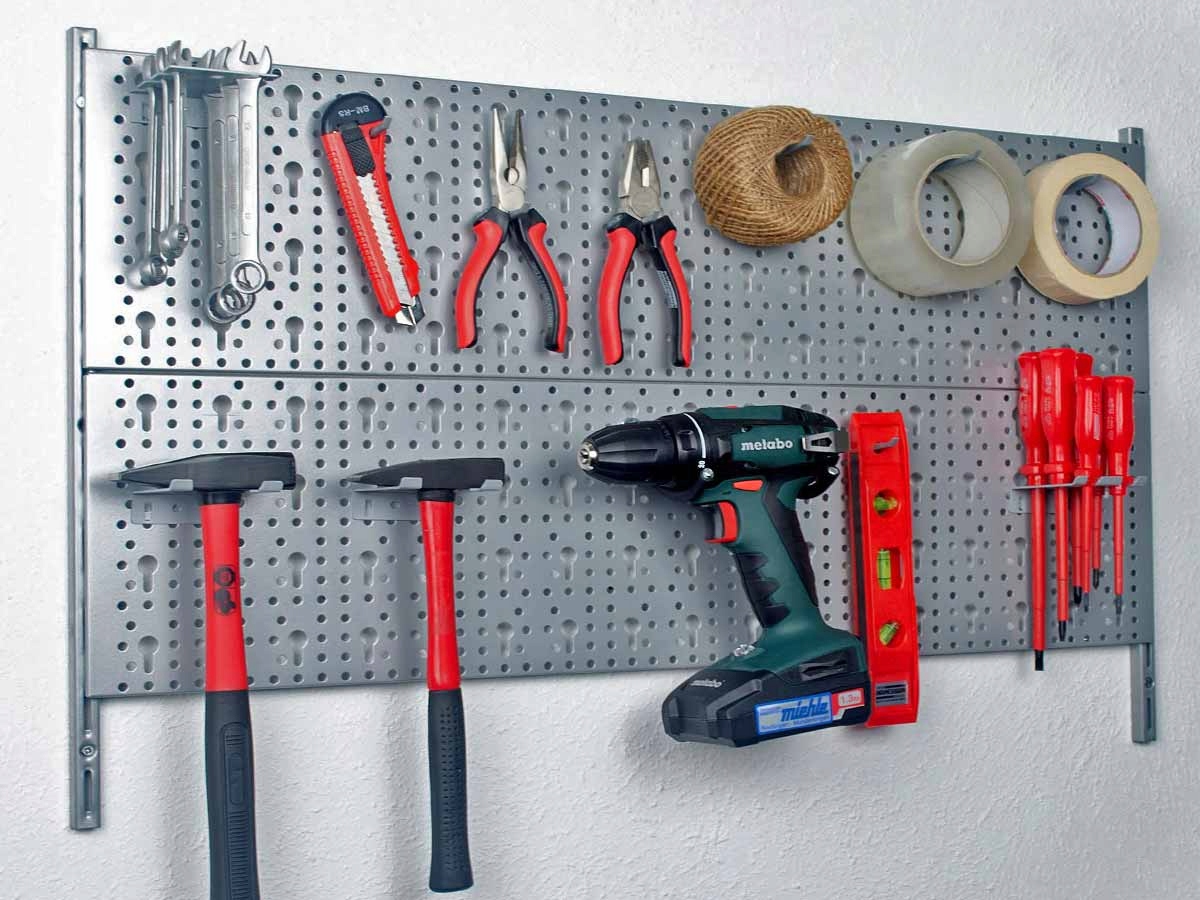 Система крепления инструмента на стену tool board - фото