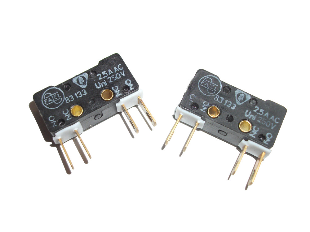 Mikrowyłącznik łącznik 83133 250V 2.5A AC Fael Kod producenta 83133