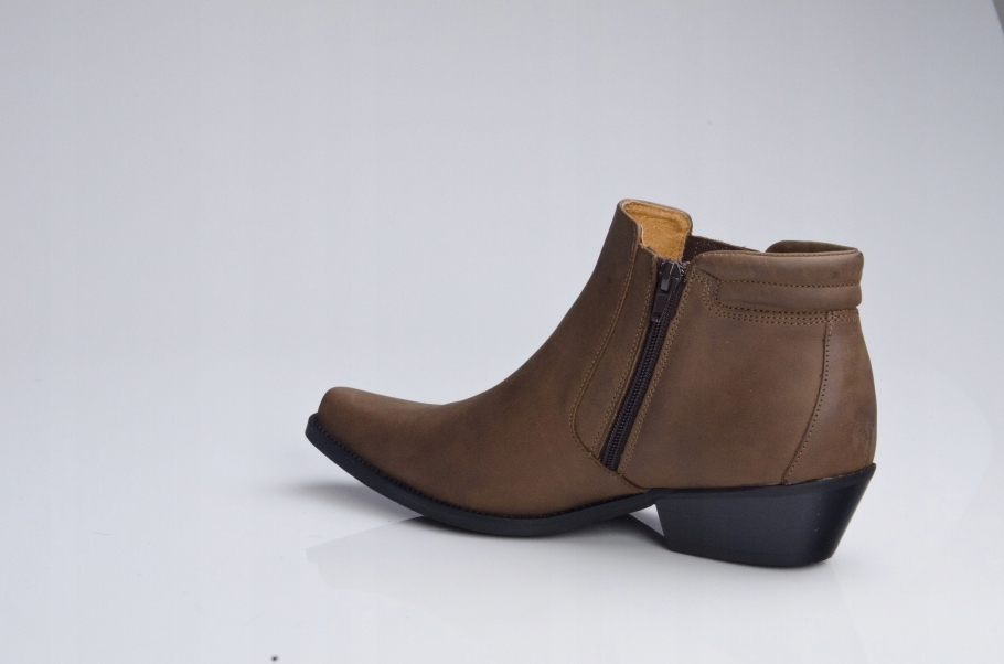 KOWBOJKI model K-620 Skóra roz.39-46 zamek NOWOŚĆ Oryginalne opakowanie producenta pudełko