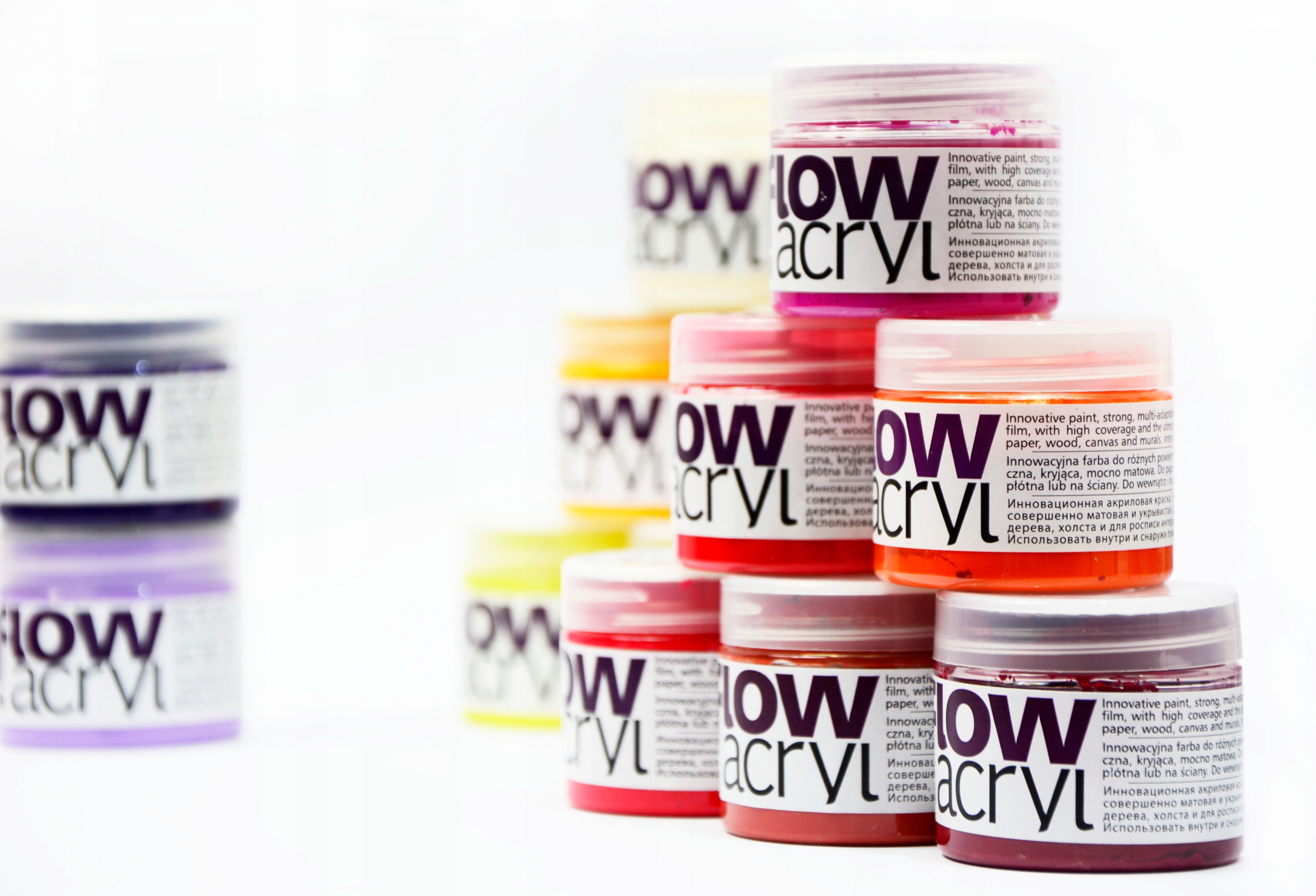 FARBA AKRYLOWA DO SZABLONÓW RENESANS 50ml 33kol Szerokość produktu 5 cm