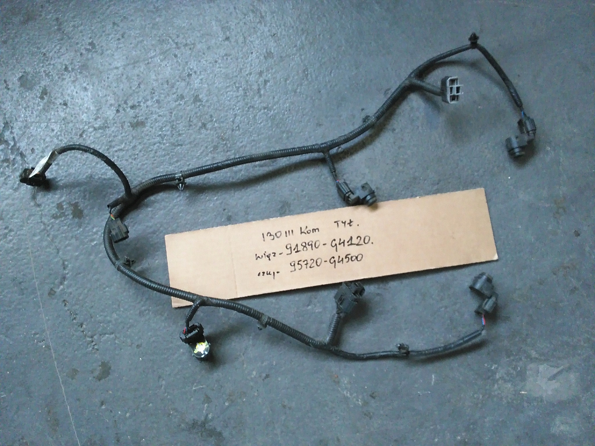 91890G4120 - HYUNDAI i30 III 2017-ДЖГУТ ПРОВОДІВ PDC задній 91890-G4120