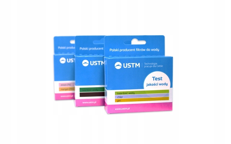 

Test jakości wody (twardość, chlor, pH) UST-m