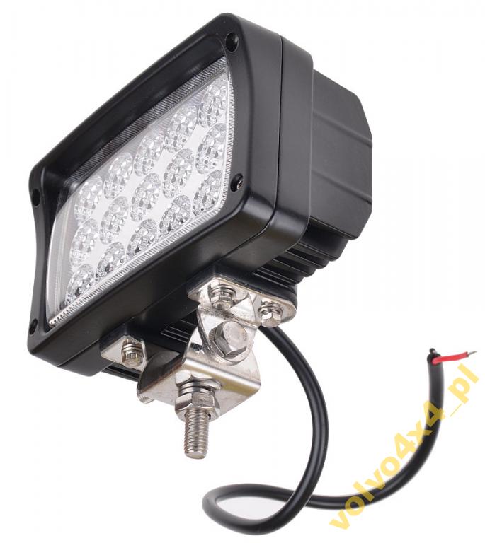 HALOGEN ROBOCZY 15x LED 45W SUPER LAMPA 12V 24V Machine type Crane jack Generator unit Excavator Backhoe loader Crusher Loader Grader Paver Bulldozer Roller Hauler Thickener