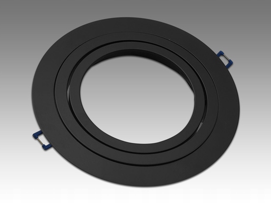 OPRAWA STROPOWA OKRĄGŁA AR111 ES111 GU10 CZARNA Rodzaj oprawka
