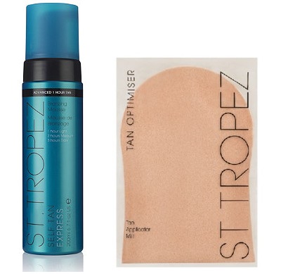 

St.tropez Expresowa Pianka+rękawica+kosmetyczka