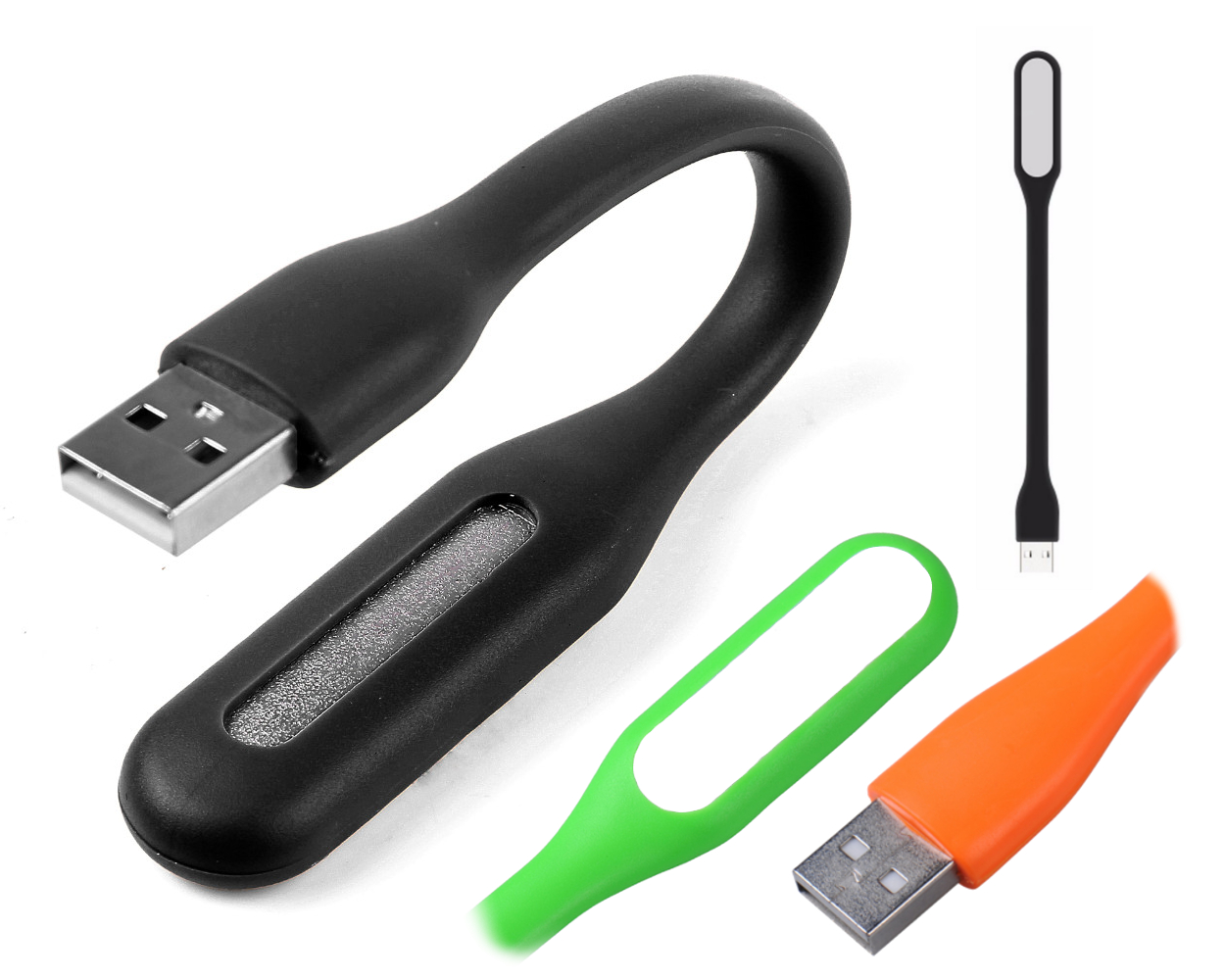 LAMPKA SILIKONOWA USB DO LAPTOPA 6 LED 9 KOLORÓW Kod producenta INTRLKID1344