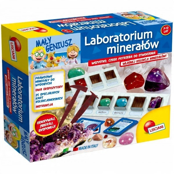 

Lisciani Mały Geniusz Laboratorium minerałów 53780