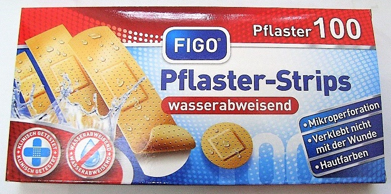 

Plastry wodoodporne Figo 100szt Z Niemiec