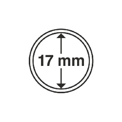 Kapsle do monet Caps 17 mm - 10 szt. - Leuchtturm