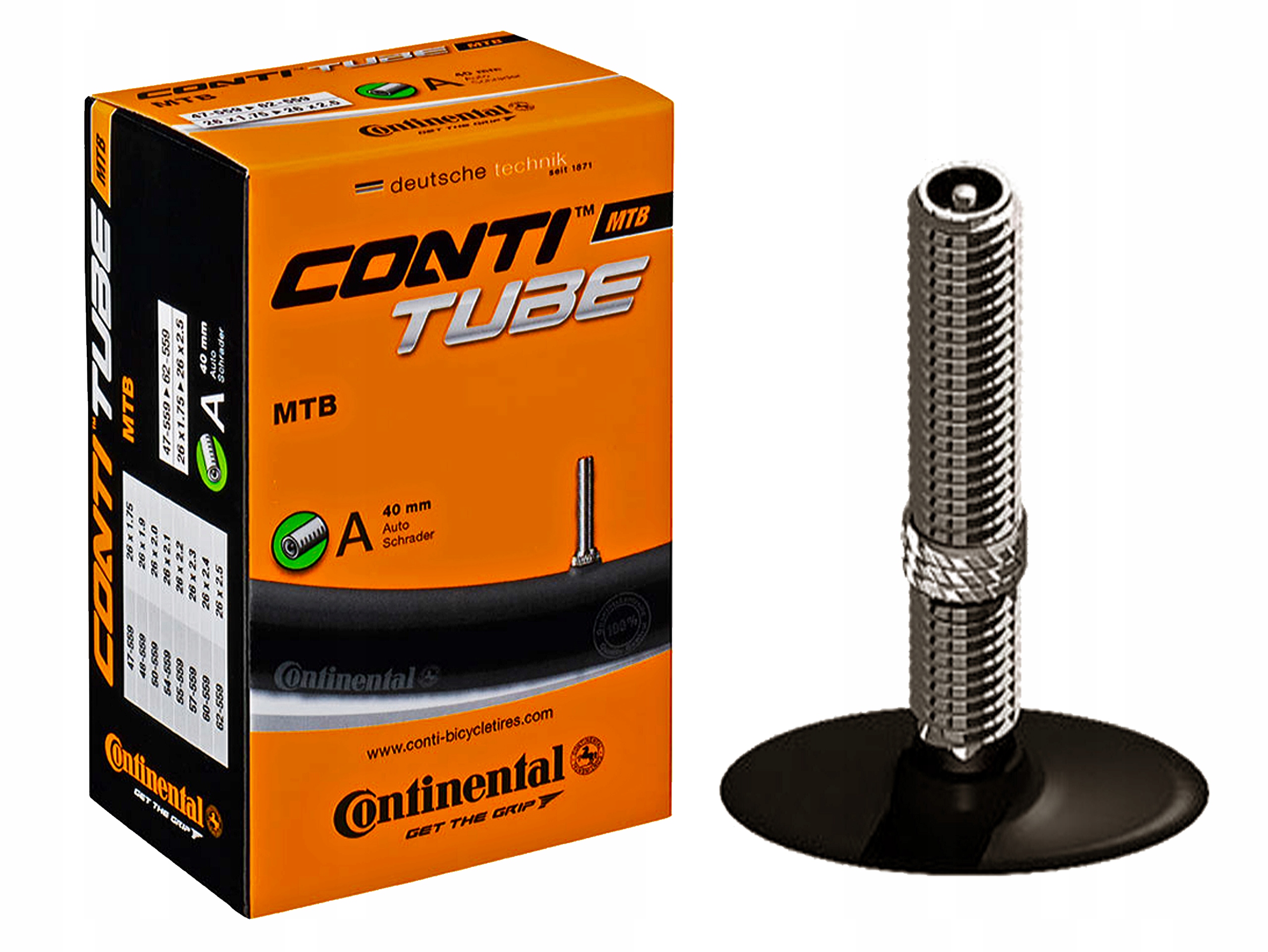

Dętka Continental 26X1,75-2,5 Av Samochodowy Box